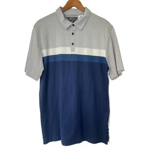 Adidas Rare AdiPure Sample Colorblock Golf Polo Preppy Athletic Casual Size M